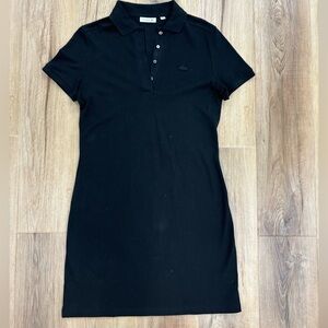 Lacoste short sleeved cotton dress